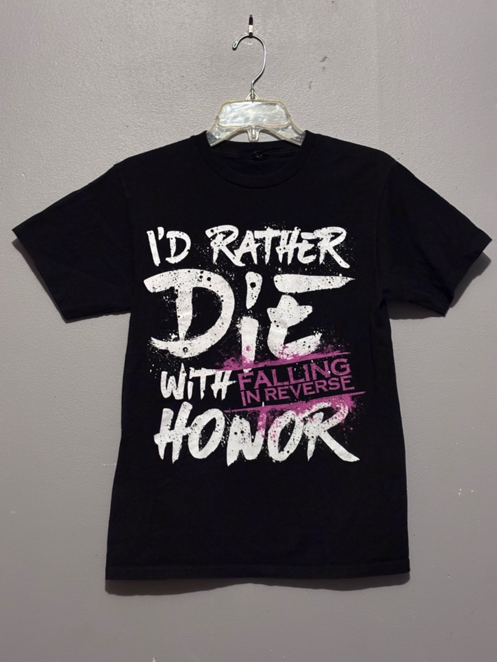 Black Unisex Falling In Reverse T-Shirt